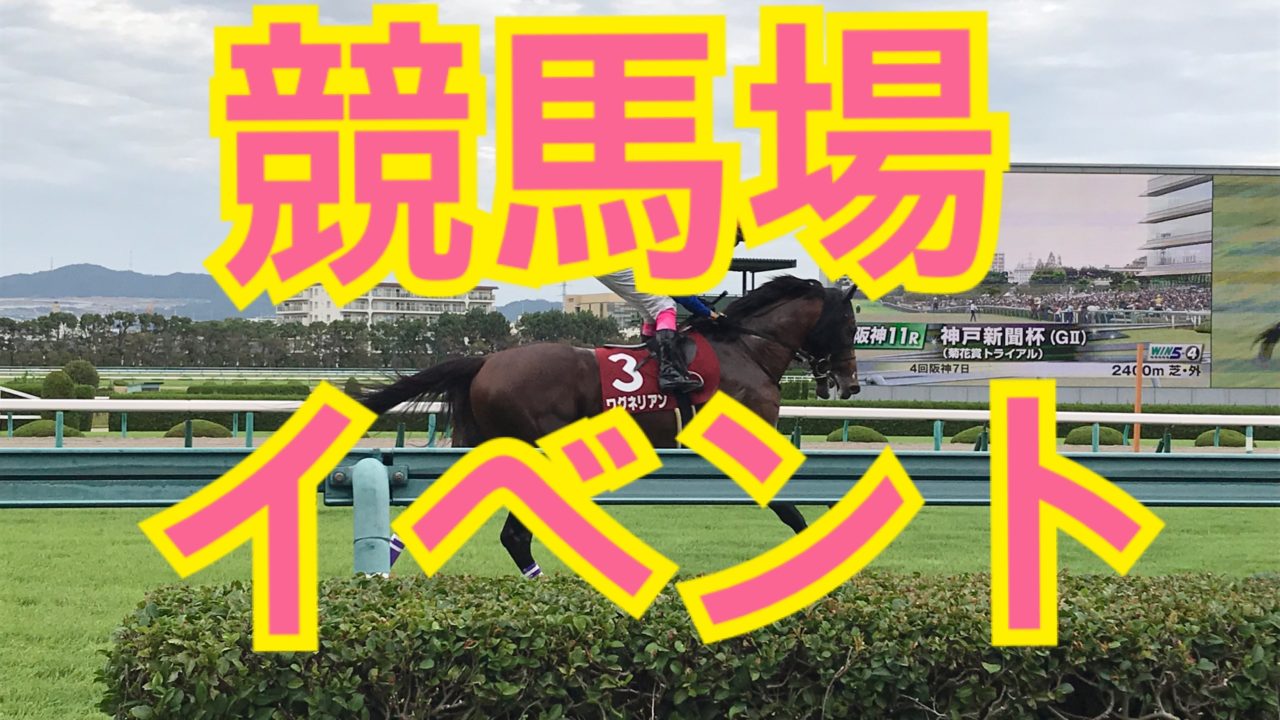 競馬場】レース以外にも楽しみ方たくさん!チャリティゼッケンや